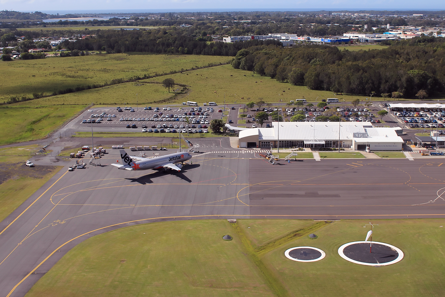 Aircraft Charter Ballina aircraft at Ballina Byron Gateway Airport