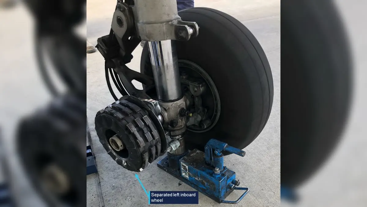 ATSB praises Link crew after missing-wheel landing