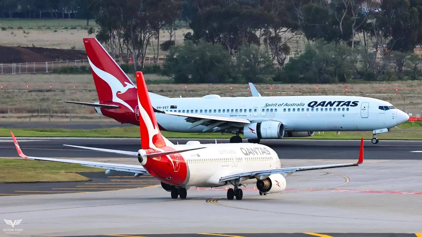Qantas leads April on-time results