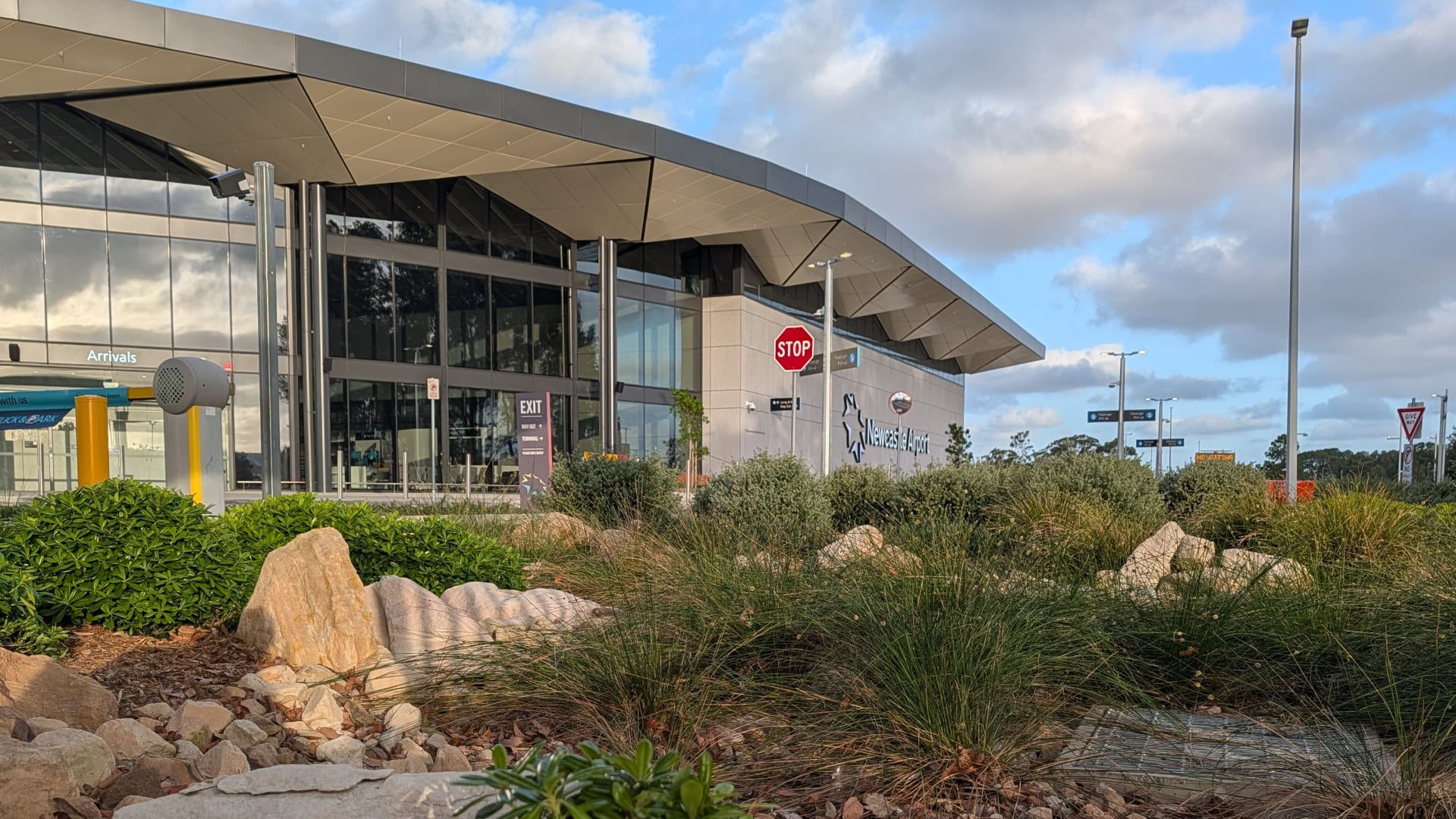 Newcastle Airport terminal earns green gong